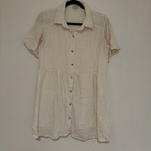 Babydoll linen dress | Sabo Skirt